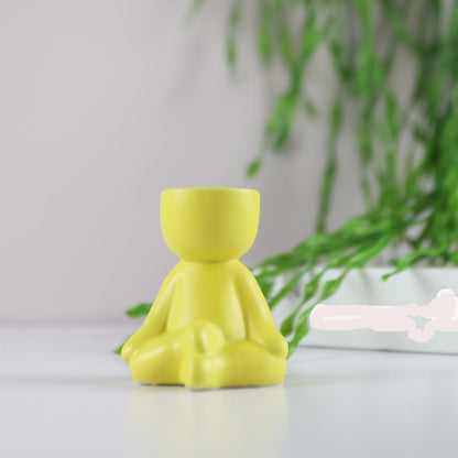 Jarrón Decorativo de Cerámica